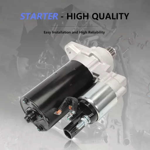 Taesayl Starter Motor 12V 1.7kW 10 Fog VW Skoda Seat Audi