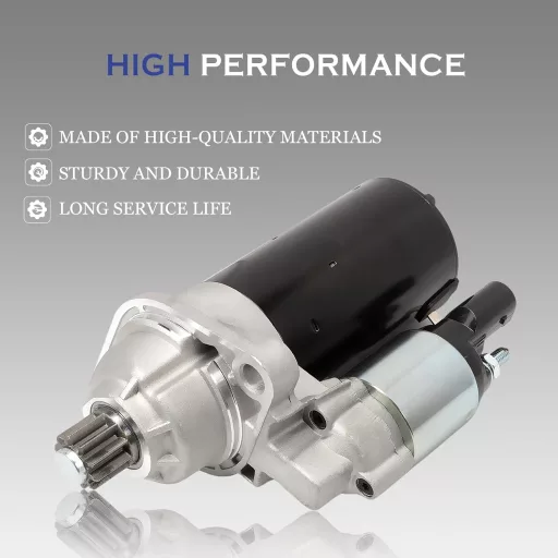 Taesayl Starter Motor 12V 1.7kW 10 Fog VW Skoda Seat Audi