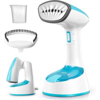   VINATO 1300W Gőzölő Utazási Gőzvasaló 25s Gyors Felmelegítés Függőleges Vízszintes