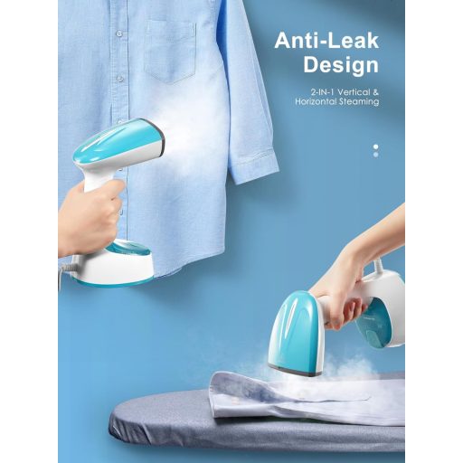 VINATO 1300W Gőzölő Utazási Gőzvasaló 25s Gyors Felmelegítés Függőleges Vízszintes