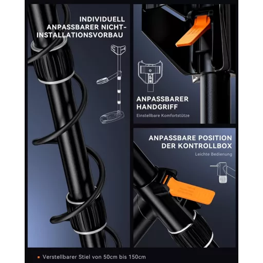 Profesionálny detektor kovov SUNPOW s 5 režimami, DSP čipom, vodotesnou 30 cm cievkou a 2 LCD displejmi