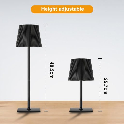 Riokko LED asztali lámpa érintésvezérlés RGB dimmer USB-C akkumulátor