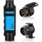 GEARMONSTER 7 Pin Utánfutó Teszter 12V Világítás Diagnosztika Karavánhoz