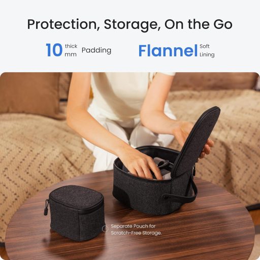 KIWI design P4 Prijenosni Set Torbi Kompatibilan s Meta Quest 3S/3/2 i Vision Pro