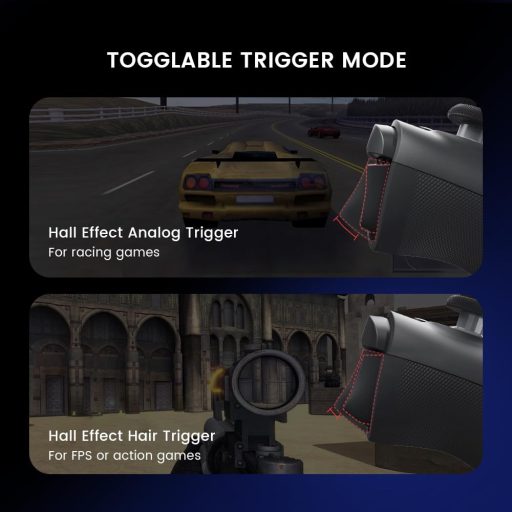 GameSir G8 Plus Bluetooth Wireless Gamepad Switch iOS Android Tablethez Hall Effect