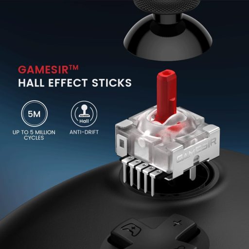 Controller cu fir GameSir G7 HE pentru Xbox Series X|S și PC cu stick-uri Hall Effect