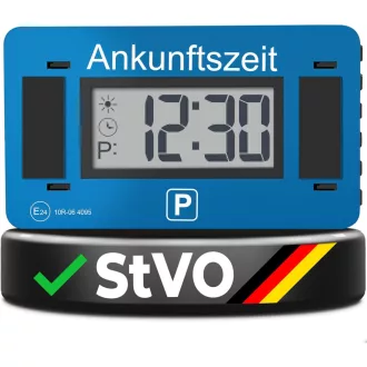   Parkomat V2 Elektronički Parkirni Sat s Njemačkim Standardom Odobrenja - Automatski Digitalni Parkirni Sat za Auto, sa Zaštitom Podataka, Spec. za Državu