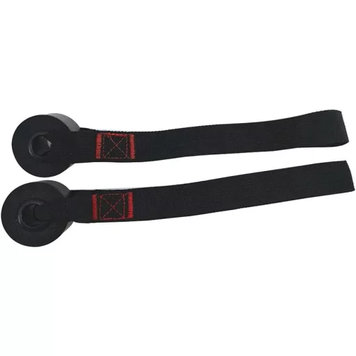 Tongdejing 2x Ajtóhorgony Fitness Sávokhoz, Ellenállásos Sávok és Terápiasávok Piros