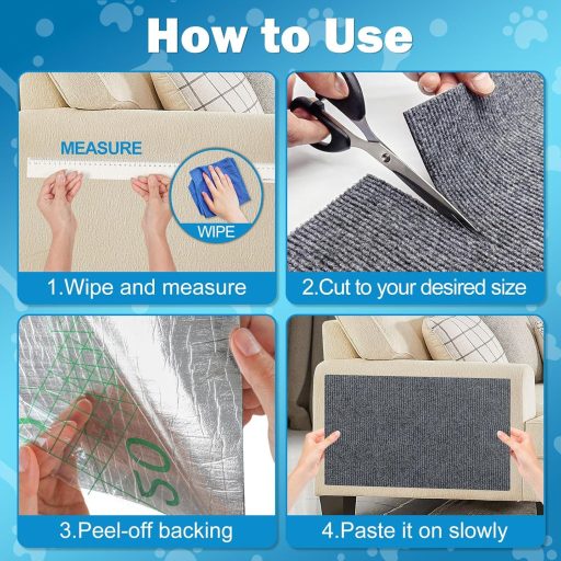 Frundoo Öntapadós Macska Kaparómat Falra, 40cm Bútor- és Falvédelem