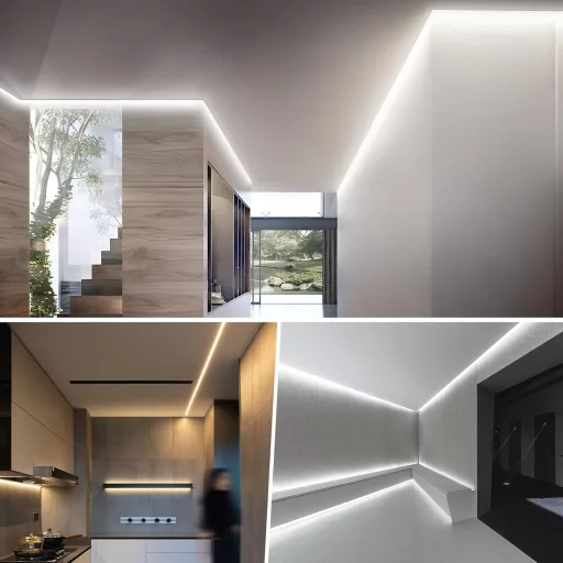 Shine Decor sada 5 ks LED svetelných hadíc 220V 230V flexibilných 10x4,5mm