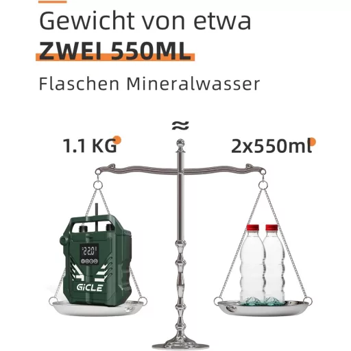 GICLE 22PSI elektromos SUP pumpa 12V autós csatlakozóval paddleboard felfújáshoz