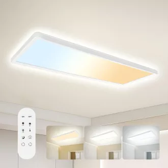   ONDTA LED Mennyezeti Lámpa Dimmelhető 22W 58x20cm 2700K-6500K Távirányítóval