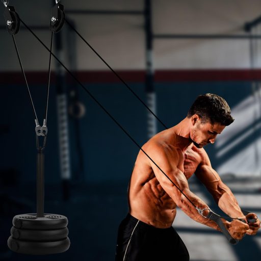 LFJ Fitness Lat Pull Torony Kábel Húzógép Tricepsz Edzés Otthoni Erőedzés Berendezés