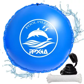   PPXIA Téli Medence Párna 2.5m Kerek XXL Légpárna Dupla Szelep -25°C