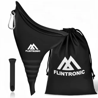   Urinal portabil pentru femei flintronic cu tub, pentru camping și călătorii