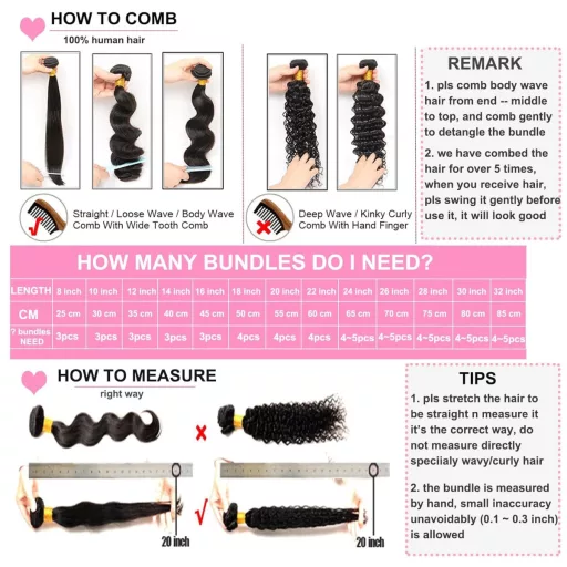 Huarisi 10A Body Wave 28" Brazíliai Remy Hajhosszabbítás 100g Fekete Nőknek