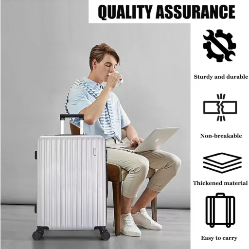 Set de chei DELAIHUIL TSA007 - 2 bucăți chei de rezervă din oțel inoxidabil pentru bagaje, valize, lacăte cu cifru, chei de urgență pentru călătorii