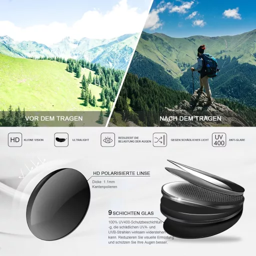 suoso Kerékpáros Napszemüveg Férfi Sportoláshoz