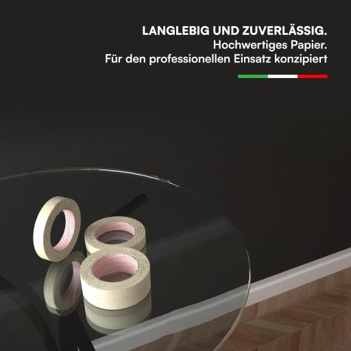 DNK TRADE 19mm x 50m Festő Papír Maszkoló Szalag 16 Tekercs Festéshez