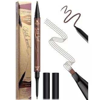   Microblading Szemöldök Ceruza 2in1 Villás Spicces Természetes Szépségápolás