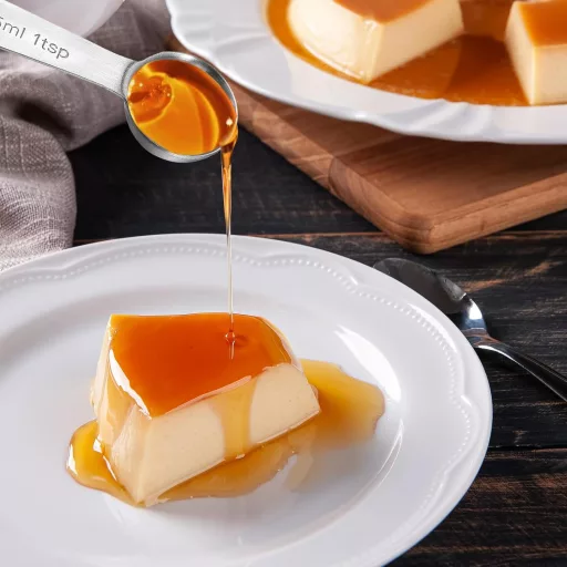 Lusofie 2 db rozsdamentes mérőkanál 5ml konyhai adagolókanál függesztővel