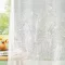 Deconovo Vivoila Függöny Hímzett Voile 245x140cm Fehér 2db
