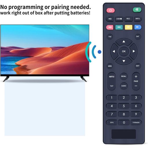 Telecomanda TCNOUMT G-RCU-023 Compatibilă cu Opticum AX300 AX300plus X300S AX-150 Anadol HD 200 777 Mini 222 Pro Medastar COMAG HD10 HD45