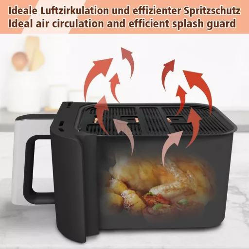 BYKITCHEN Ninja AF400EU AF451EU Foodi Max olajfröccsenés védő 2db szett