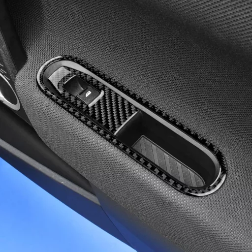 Kryt spínača sťahovania okien z uhlíkových vlákien pre KUNGKIC MINI Cooper J01 EV E SE 2024