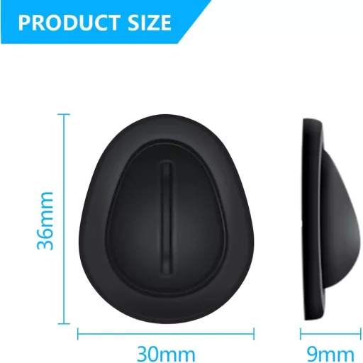 Adunsiaoto silikónová vložka do držiaka na poháre do auta, súprava 3 ks