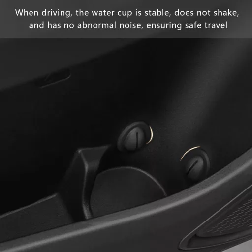 Adunsiaoto silikónová vložka do držiaka na poháre do auta, súprava 3 ks