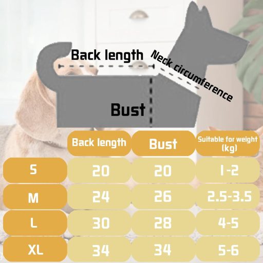 YOUYIKE Haină Impermeabilă pentru Câini - Haine Călduroase de Iarnă pentru Câini de Talie Mică și Medie, Culoare Gri, Mărimea M