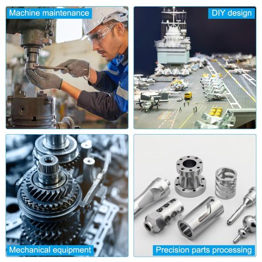 PATIKIL M10 Acélspacer 6db Fém Távolságtartó Csavarhoz