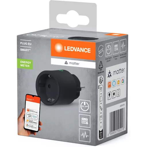 LEDVANCE SMART+ WiFi okos konnektor, mérés és energiatakarékosság, Alexa/Google/Apple kompatibilis