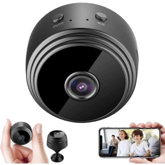   BootyBay Mini WiFi Sigurnosna Kamera - Skriveni Nadzor za Auto, Stan i Ured