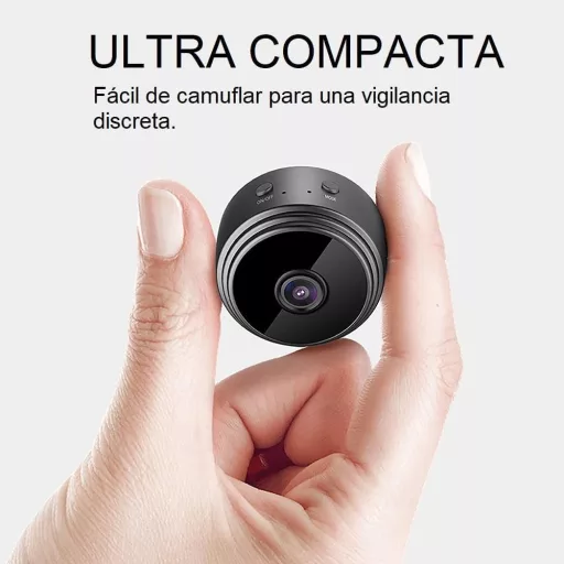 BootyBay Mini WiFi Biztonsági Kamera - Rejtett Megfigyelés Autóhoz, Lakáshoz és Irodához