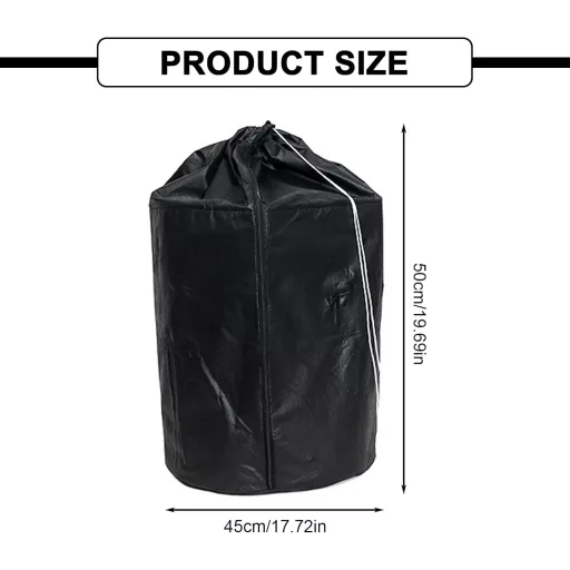 ALI2 45x50 cm Növénytakaró Téli Védelem Fekete Fleece Kültéri