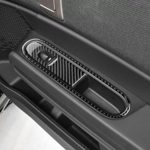 KUNGKIC MINI U25 Countryman nálepka z uhlíkových vlákien na kryt vnútorného spínača dverí