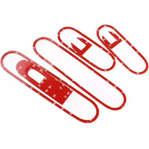 KUNGKIC MINI U25 Countryman nálepka z uhlíkových vlákien na kryt vnútorného spínača dverí