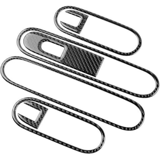 KUNGKIC MINI U25 Countryman nálepka z uhlíkových vlákien na kryt vnútorného spínača dverí