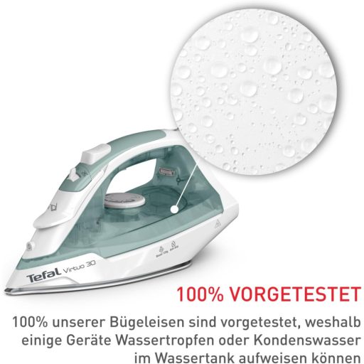 Tefal Virtuo FV2C42E0 gőzvasaló 2000W, 30g/perc gőzleadás, 120g/perc gőzlökés