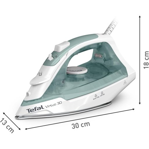 Tefal Virtuo FV2C42E0 gőzvasaló 2000W, 30g/perc gőzleadás, 120g/perc gőzlökés