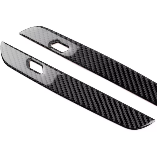 Kryt kľučky dverí KUNGKIC pre MINI Cooper E SE JO1, dekoratívne uhlíkové vlákno, čierny
