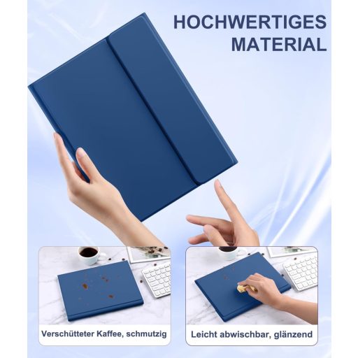 Vobafe iPad Air 11" i 10.9" Futrola s Tipkovnicom 7 Boja Pozadinsko Osvjetljenje Trackpad Držač za Olovku