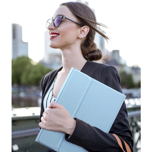 Vobafe iPad Air 11" és 10.9" Billentyűzetes Tok 7 Színű Világítással és Trackpad-dal