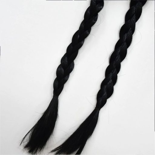 Sunshine smile Wednesday Addams fekete fonott paróka nőknek cosplay jelmezhez