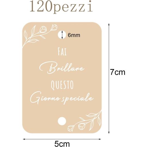 HEYOMI 120 kom Svjetleće Fosforescentne Vjenčane Etikete Glitter Zvijezda Dekoracija za Rezanje Torte