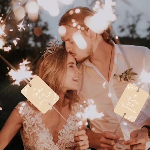 HEYOMI 120 db Foszforeszáló Esküvői Cimke Glitter Csillag Dekoráció Tortavágáshoz