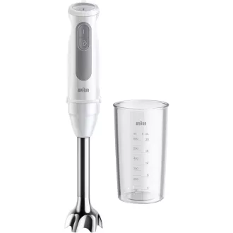   Braun MultiQuick 5 1000W kézi turmixgép 21 fokozat rozsdamentes acél fehér