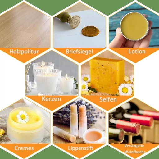 Scentoria Méhviasz 800g Organikus Gyertyakészítéshez és Kozmetikához